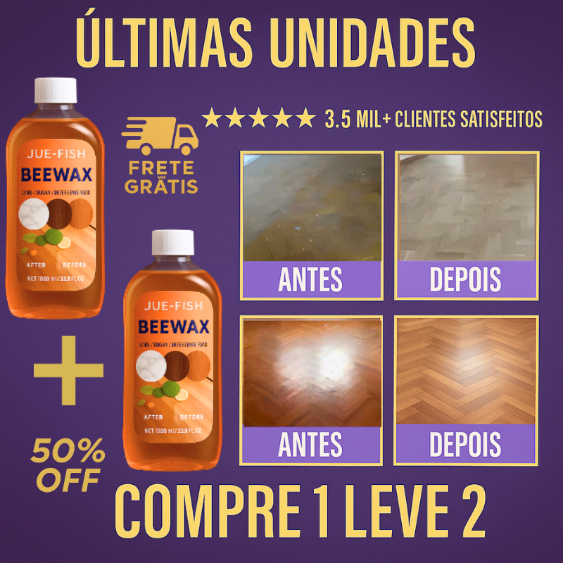 BeeWax - Restaurador Completo | COMPRE 1 LEVE 2 | Frete Grátis Hoje