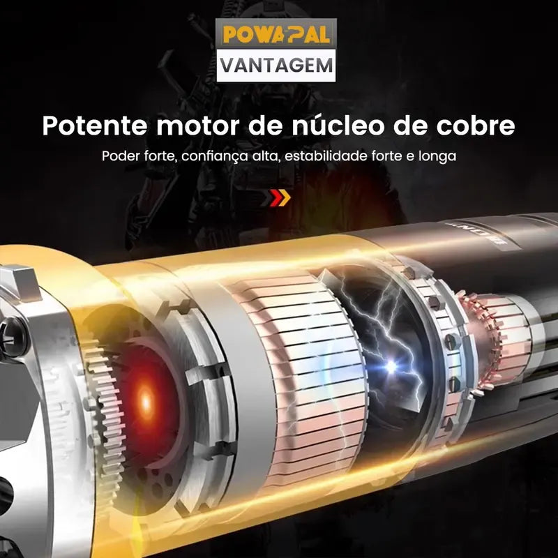 Promoção Primeira Compra: Esmerilhadeira Angular 650W