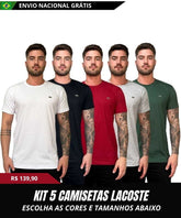 Kit 5 Camisetas LCT Básicas (PROMOÇÃO ACABA HOJE)