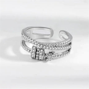 Para Minha Filha - Anel Anti Ansiedade Banhado a Ouro 18k