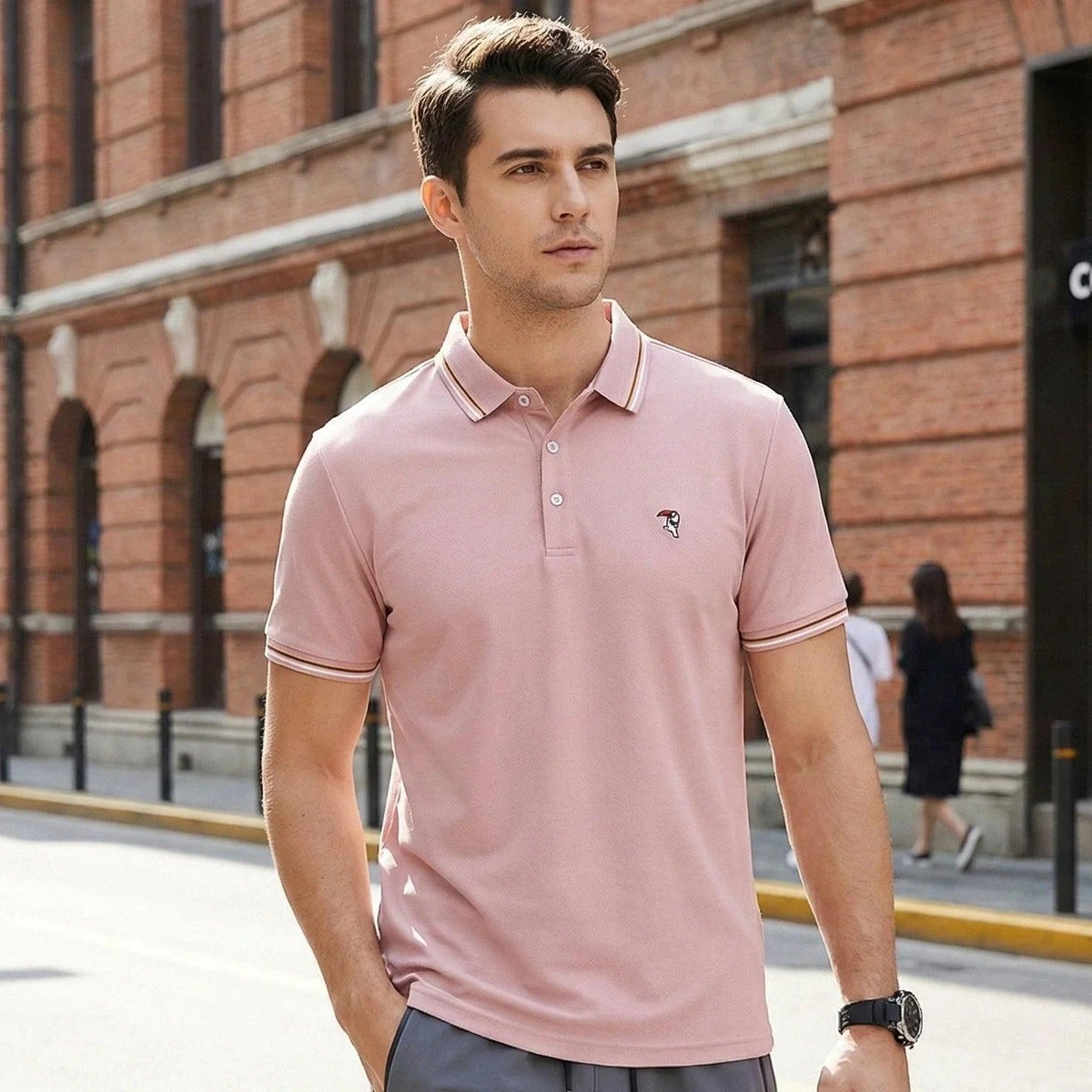 Polo Tucano Masculina Bordada – Seda Gelada | Leve 6 Pague 3 - OFERTA DE PRIMERA COMPRA