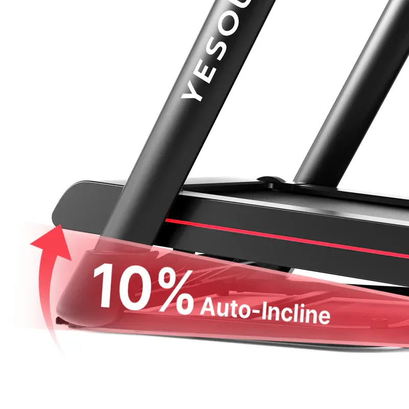 Esteira Yesoul T3S Plus com inclinação automática de 10% - OFERTA POR TEMPO LIMITADO!